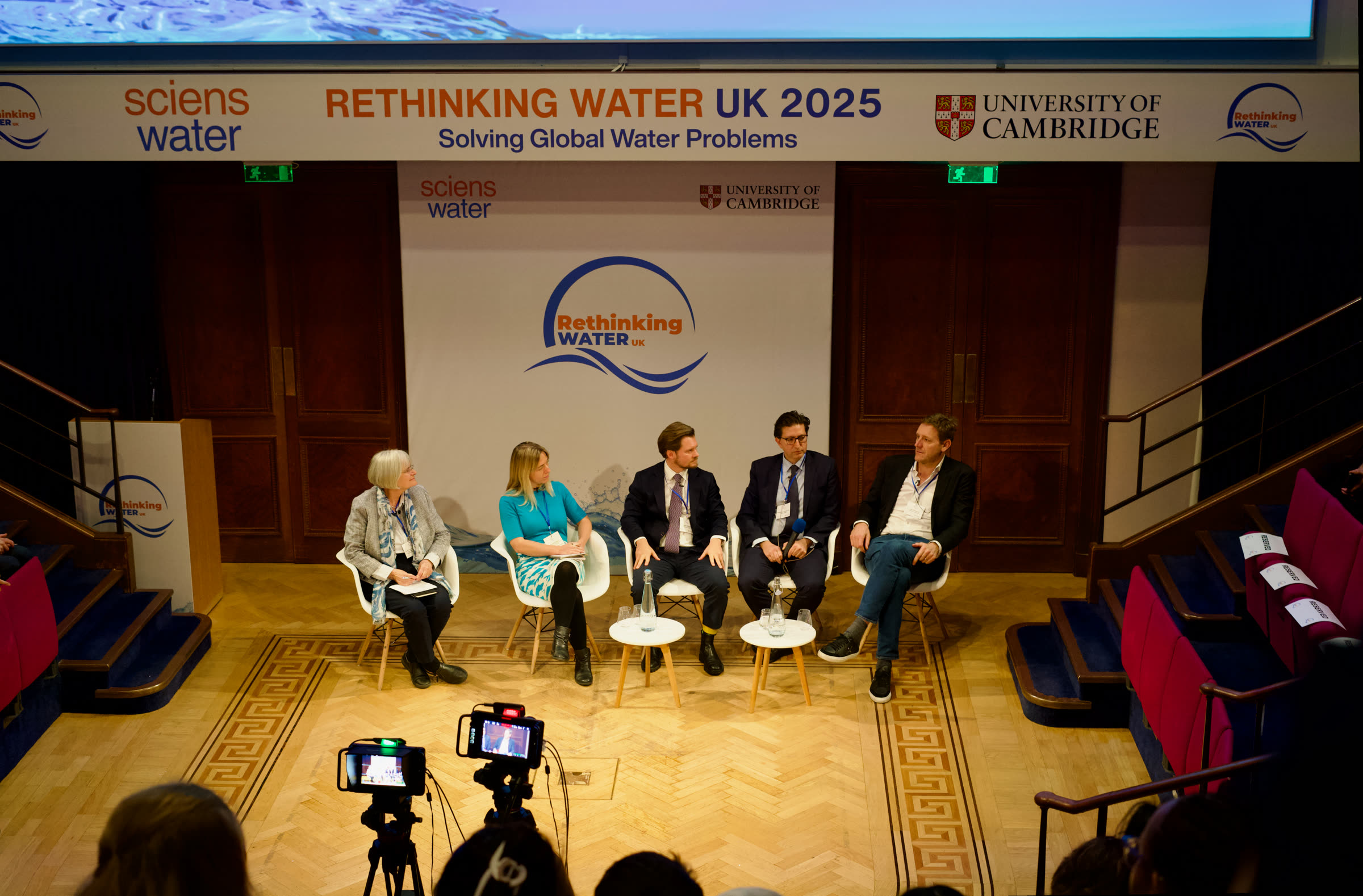 Panel discussion at the Rethinking Water UK 2025 conference